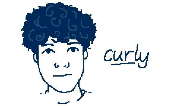 curly